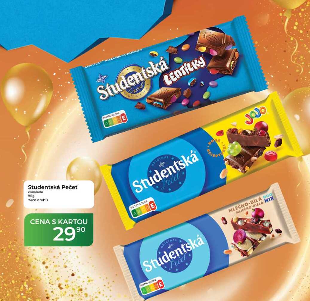 Studentská Pečeť čokoláda 90g