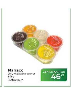 Nanaco Jelly mix with coconut 648g