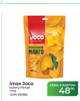 Imex Joco Sušený Mango 100g