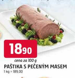 PAŠTIKA S PEČENÝM MASEM 100g