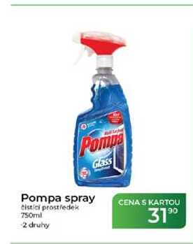 Pompa spray čistící  prostředek 750ml