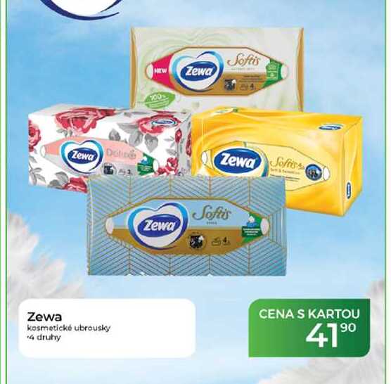 Zewa kosmetické ubrousky 