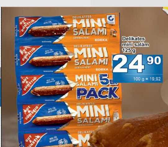 Delikates mini salám 125 g