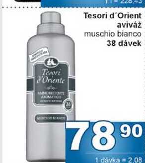 Tesori d'Orient aviváž muschio bianco 38 dávek