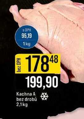 Kachna A bez drobů 2,1kg