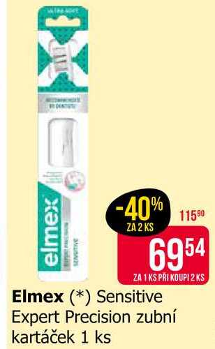 Elmex Sensitive Expert Precision zubní kartáček 1 ks 