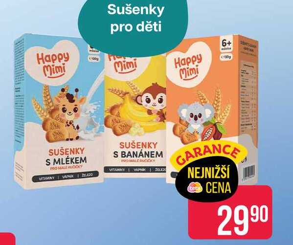 Happy Mimi Sušenky pro děti