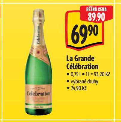  La Grande Célébration 0,75 l