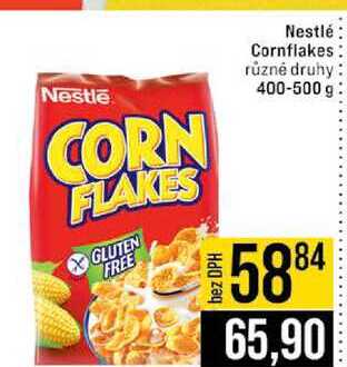 Nestlé Cornflakes různé druhy 400-500 g
