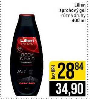 Lilien sprchový gel různé druhy 400 ml