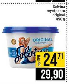 Solvina mycí pasta original 450 g