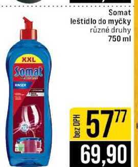 Somat leštidlo do myčky různé druhy 750 ml