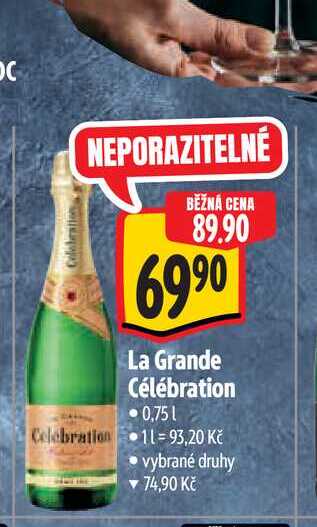   La Grande Célébration 0,75 l