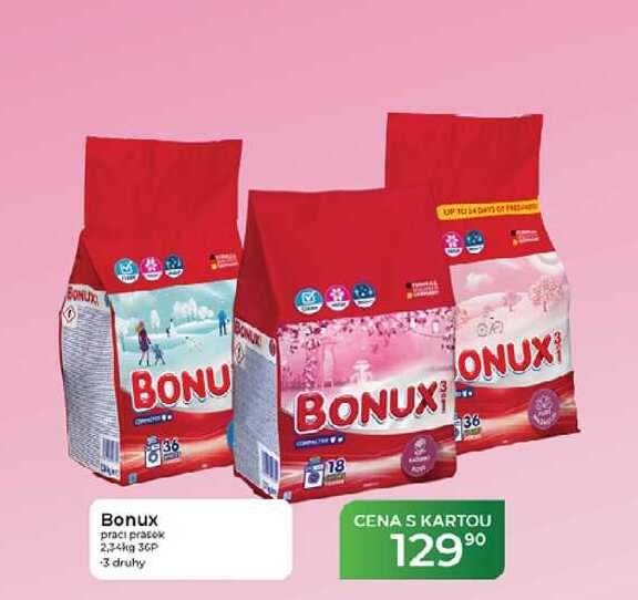 Bonux prací prášek 2,34kg 36P