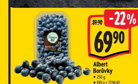   Albert Borůvky  250g  