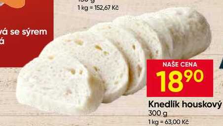 Knedlík houskový 300 g