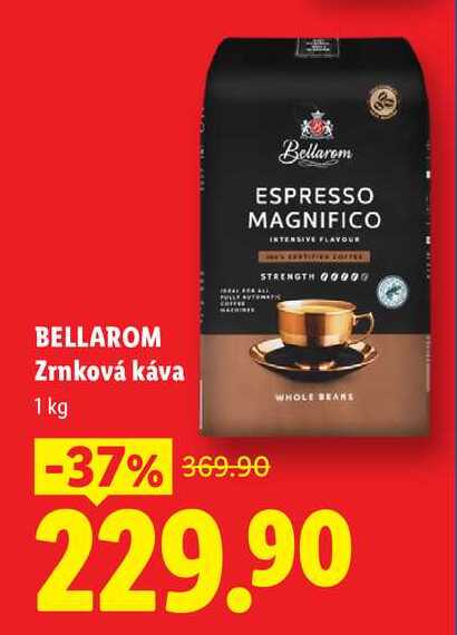 BELLAROM Zrnková káva, 1 kg
