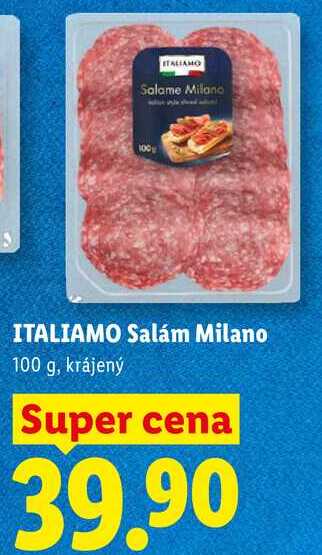 ITALIAMO Salám Milano, 100 g