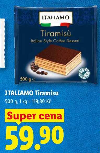 ITALIAMO Tiramisu, 500 g
