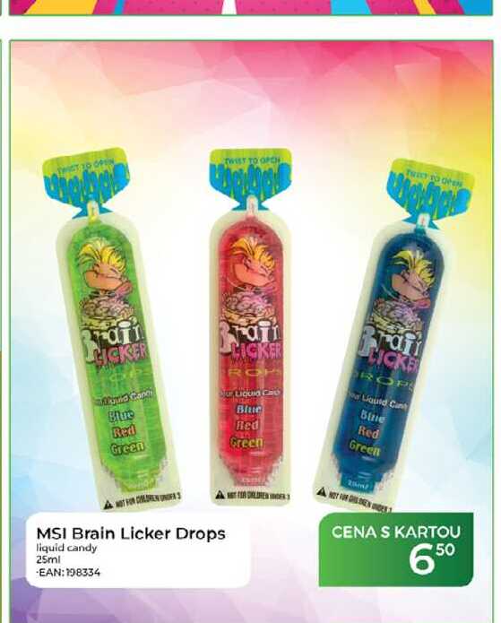 MSI Brain Licker Drops liquid candy 25ml