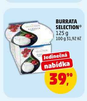 BURRATA SELECTION, 125 g