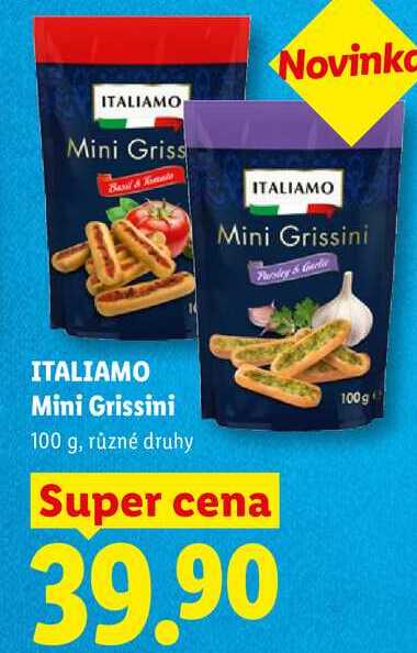 ITALIAMO Mini Grissini, 100 g