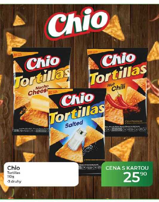 Chio Tortillas 110g