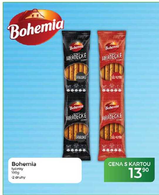 Bohemia tyčinky 100g