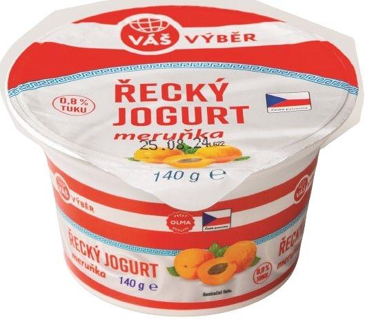 VÁŠ VÝBĚR Řecký jogurt, 140 g