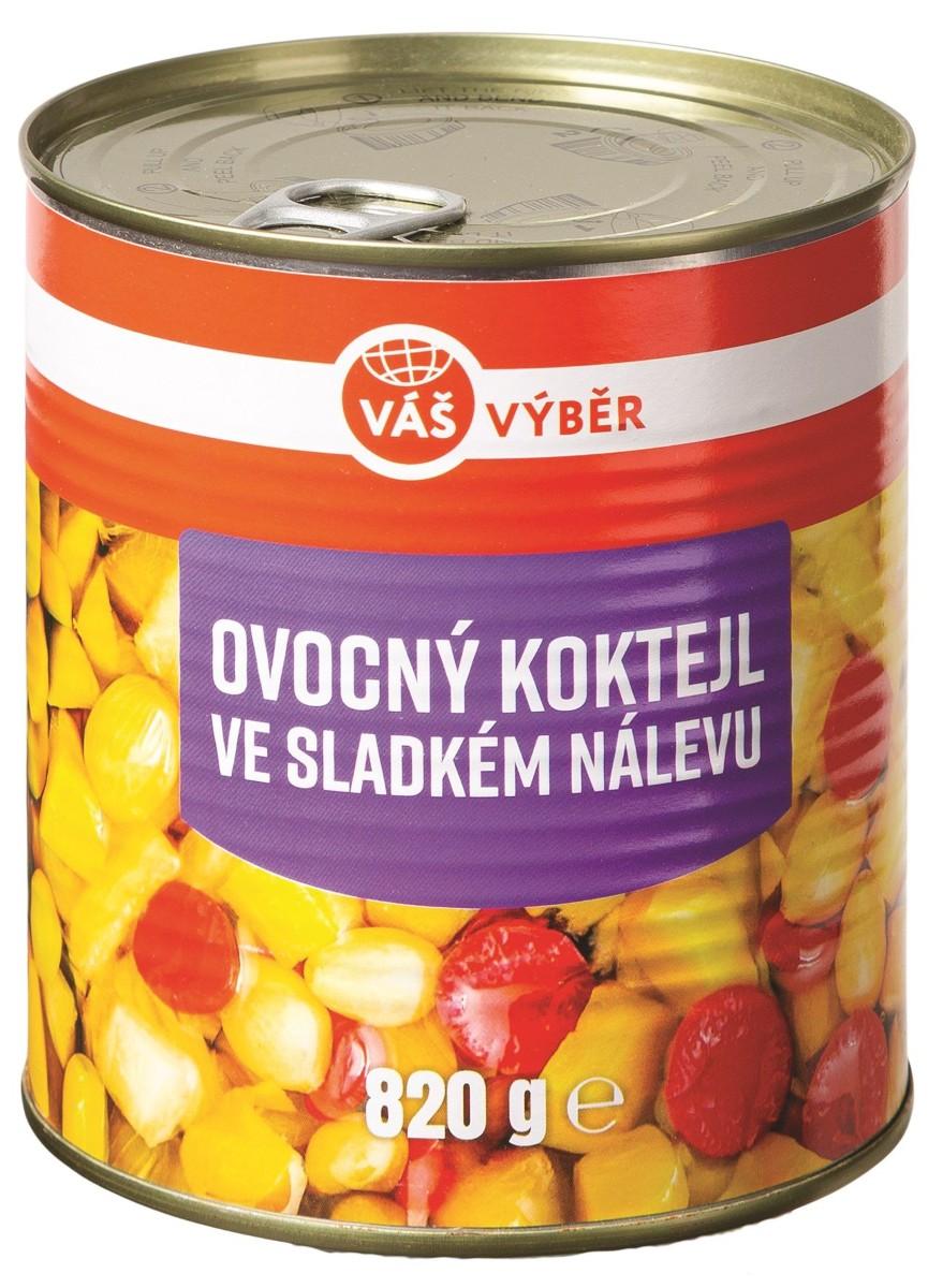 VÁŠ VÝBĚR Ovocný koktejl, 500 g