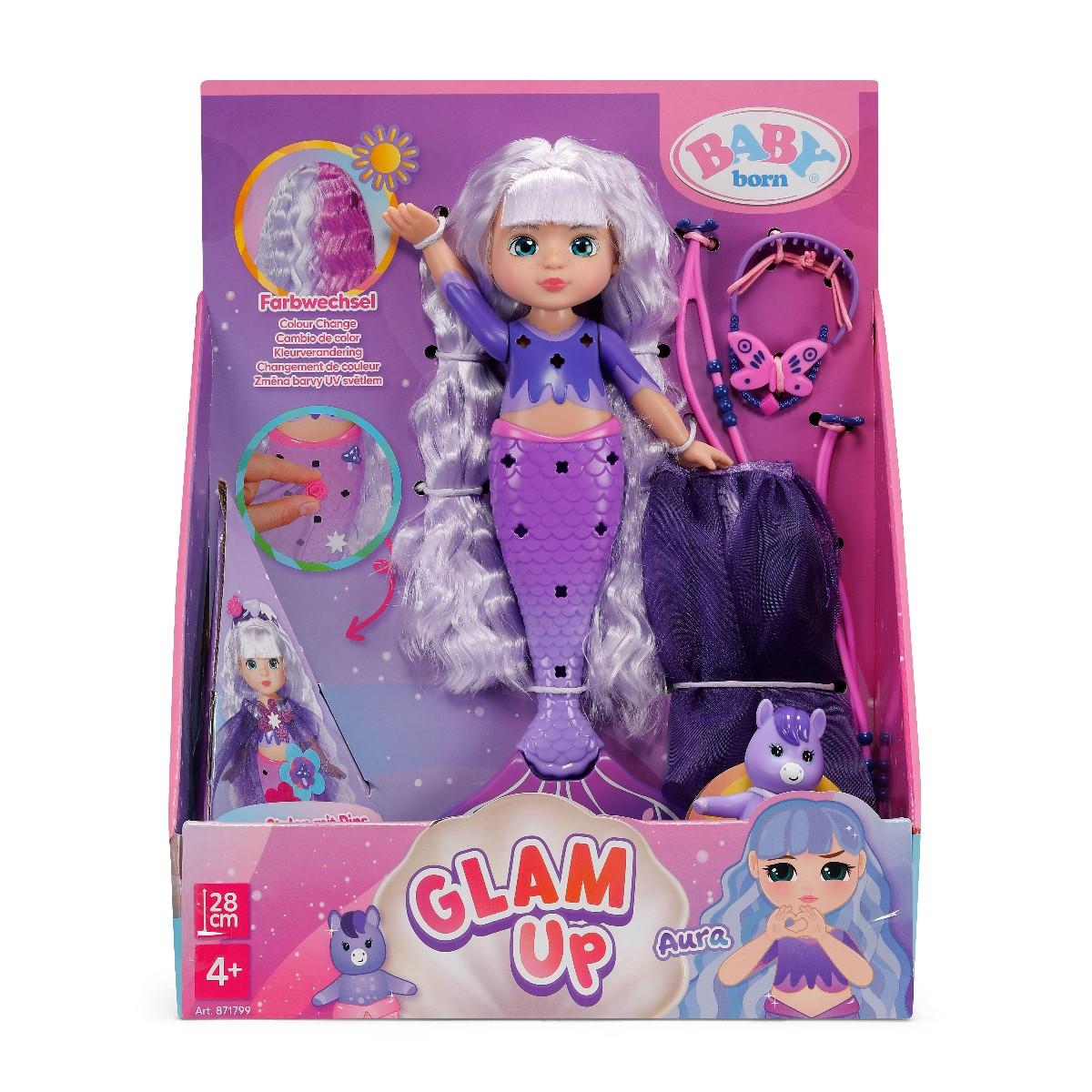 BABY born Glam Up Mořská víla, 1 KS