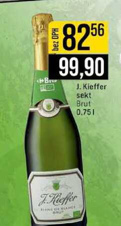 J. Kieffer sekt Brut 0.75l