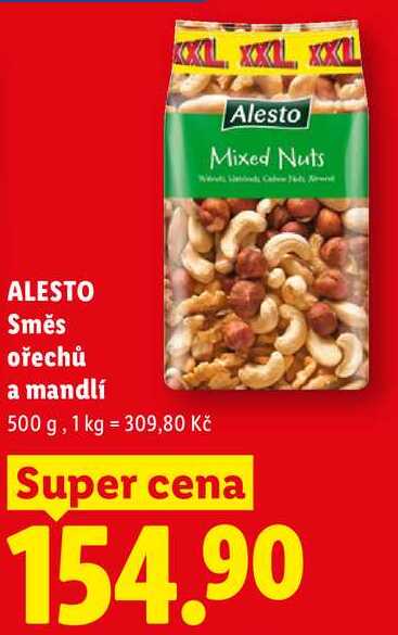 ALESTO Směs ořechů a mandlí, 500 g