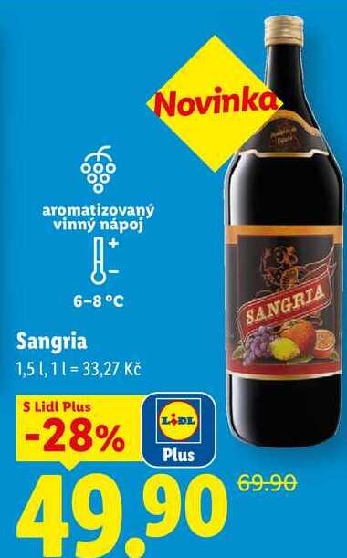 Sangria, 1,5 l