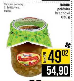 Náhlík polévka hrachová 650 g