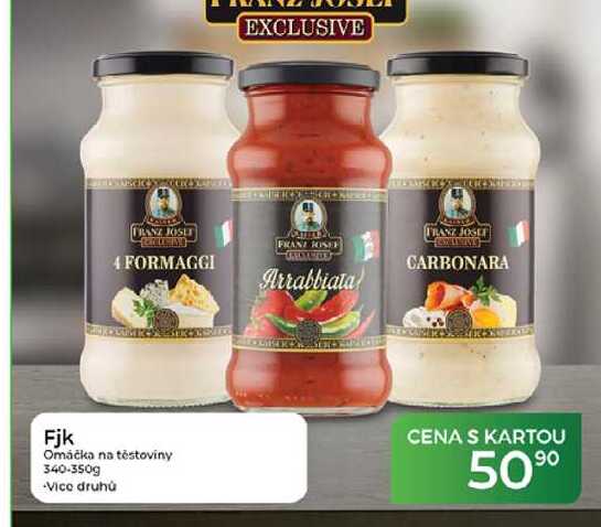 Fjk Omáčka na těstoviny 340-350g