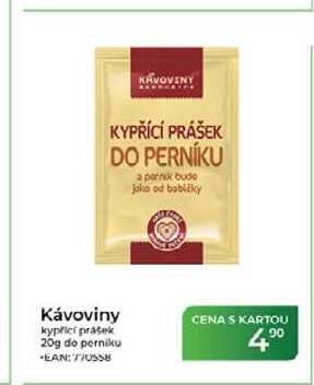  Kávoviny kypřící prášek do perníku 20g