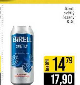 Birell světlý řezaný 0,5l