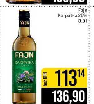 Fajn Karpatka 25% 0,5l