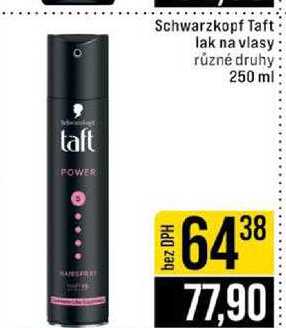 Schwarzkopf Taft lak na vlasy různé druhy 250 ml