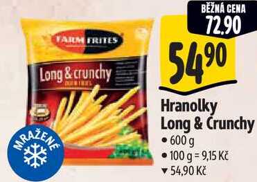 Hranolky Long & Crunchy, 600 g