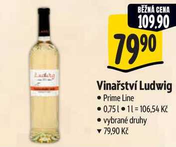 Vinařství Ludwig, 0,75 l