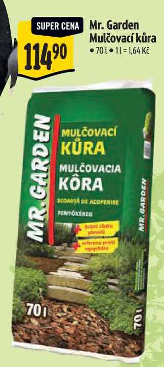 Mr. Garden Mulčovací kůra, 70 l