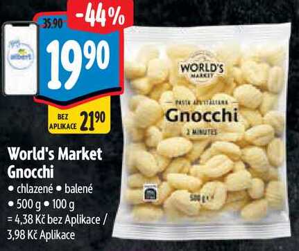 World's Market Gnocchi, 500 g