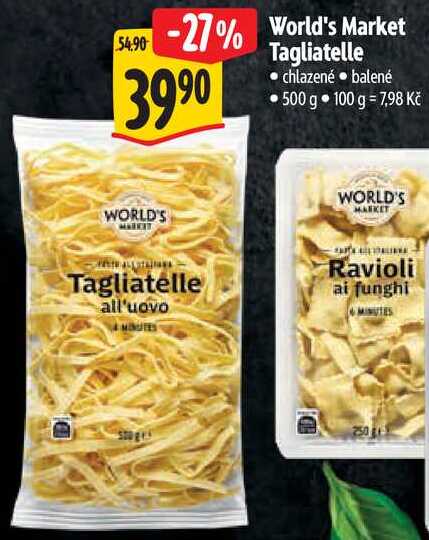 World's Market Tagliatelle, 500 g