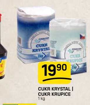 CUKR KRYSTAL | CUKR KRUPICE 1 kg 