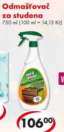 Odmašťovač za studena, 750 ml 