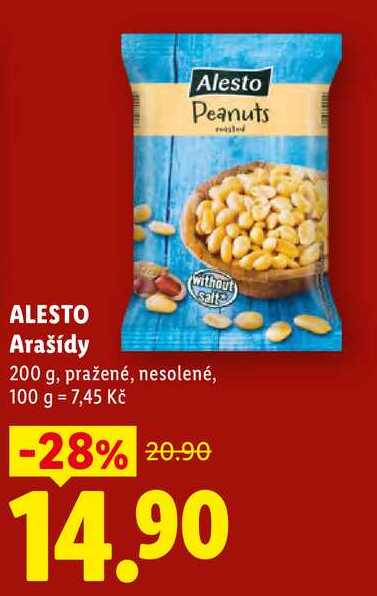 ALESTO Arašídy, 200 g