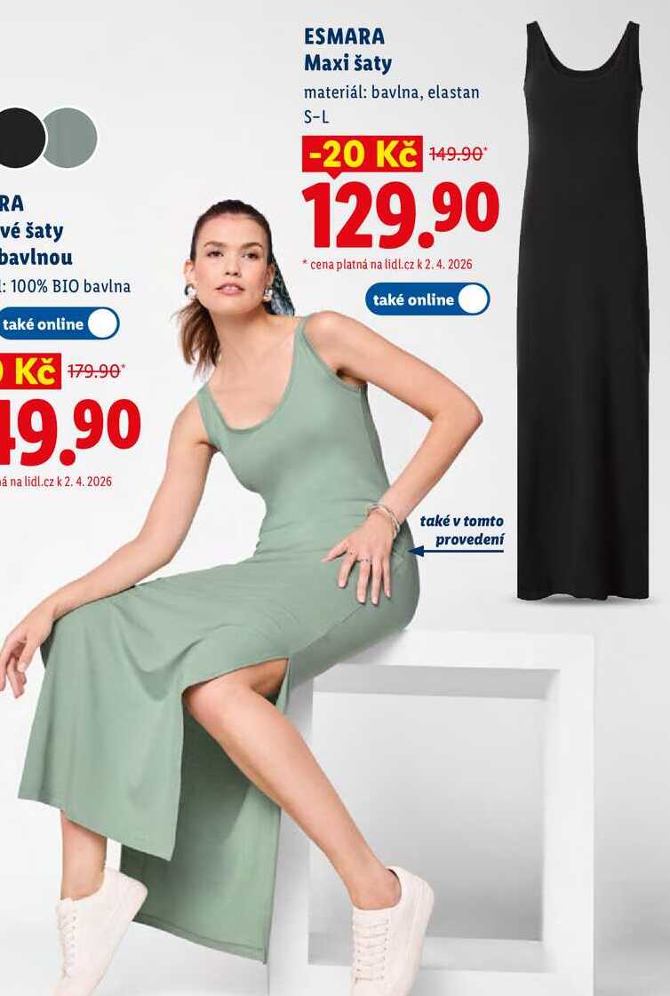 ESMARA Maxi šaty 