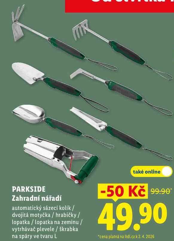 PARKSIDE Zahradní nářadí